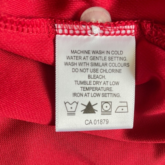 NWOT Grand Slam men's golf short sleeve polo red size XL - Picture 6 of 7